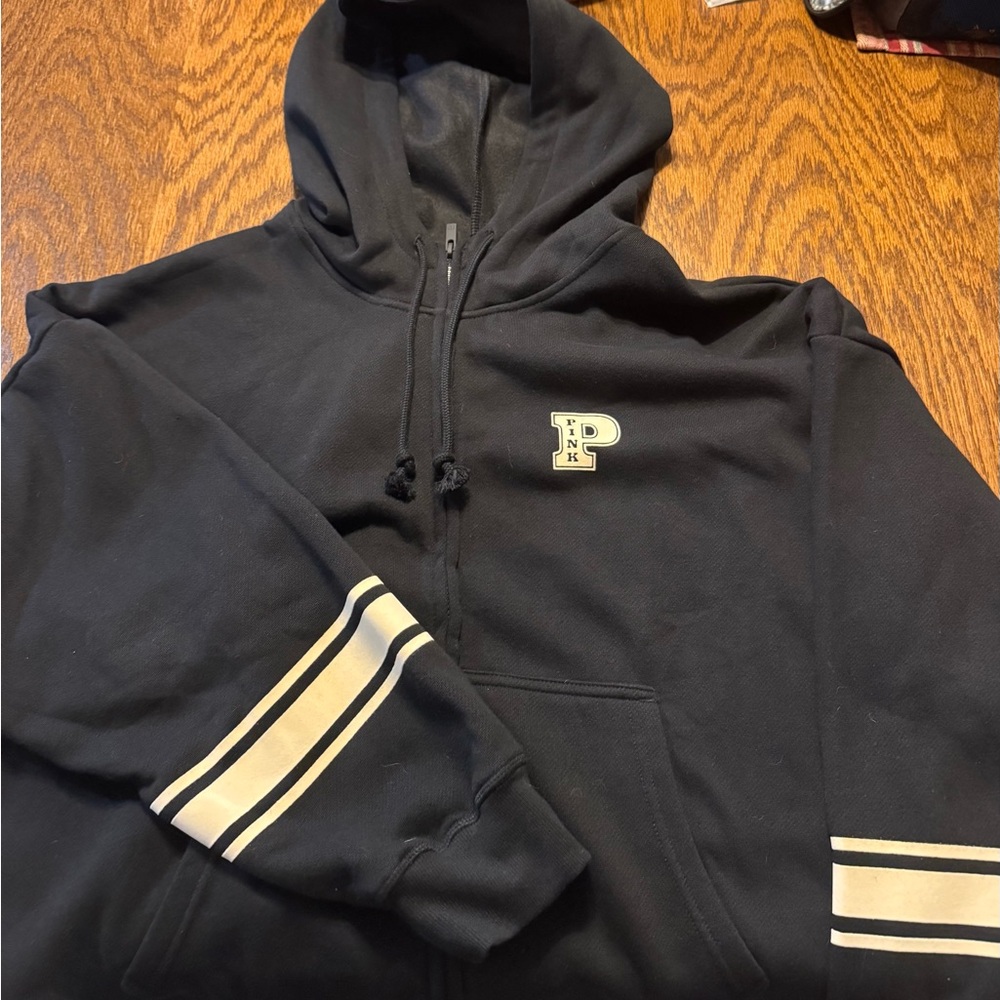 PINK Victoria's Secret Charcoal Zip-Up